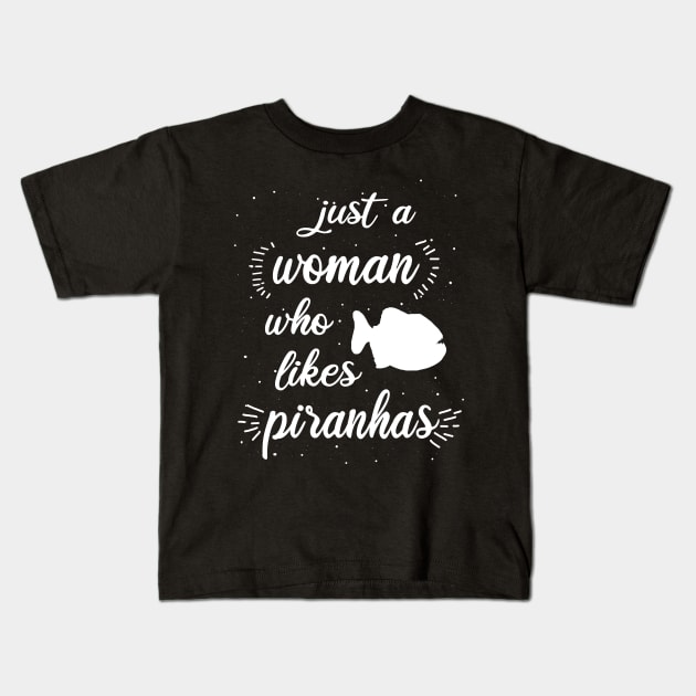 My spirit animal piranha fish design pacific Kids T-Shirt by FindYourFavouriteDesign